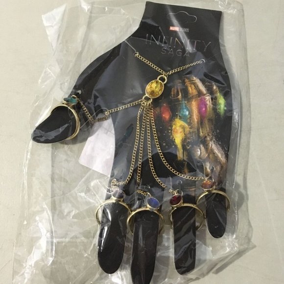 NWT MARVEL AVENGERS INFINITY SAGA: INFINITY WAR GAUNTLET HAND BRACELET - Picture 1 of 7